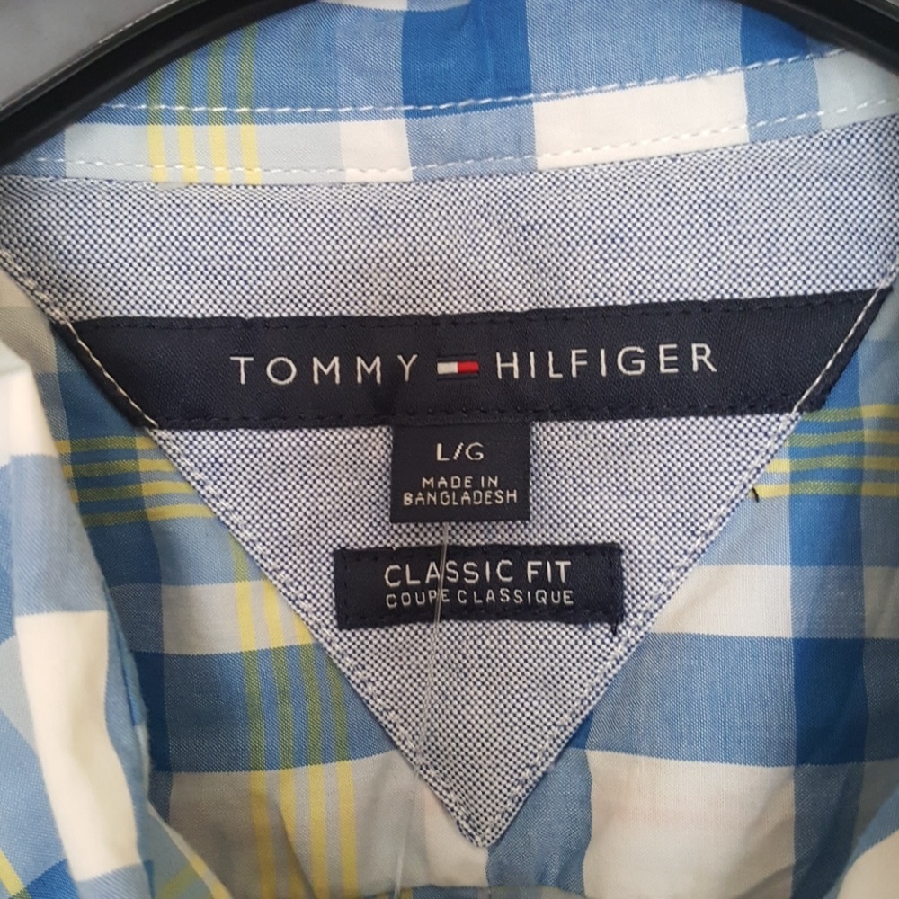 *Sold New Tommy Hilfiger Plaid Shirt - Picture 3 of 6